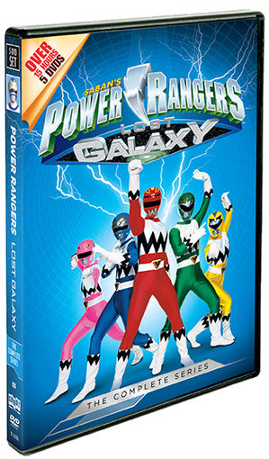 Image result for power rangers lost galaxy dvd